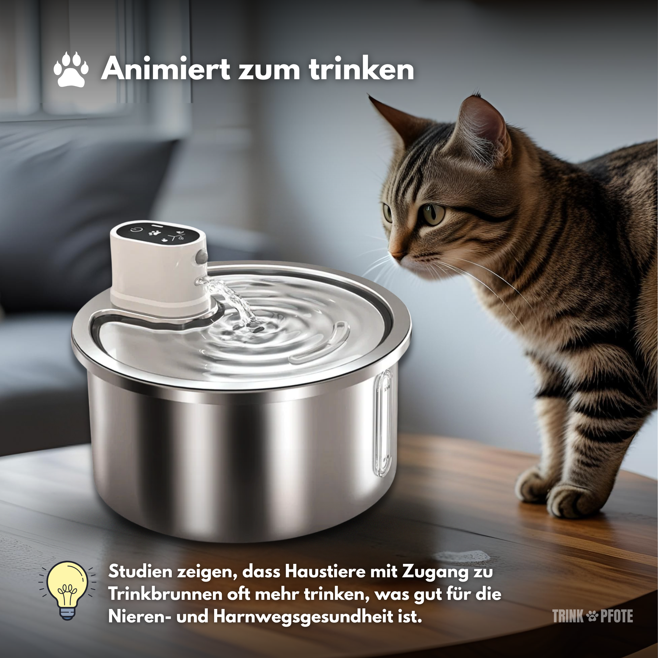 Smart Trinkpfote + 6 Ersatzfilter